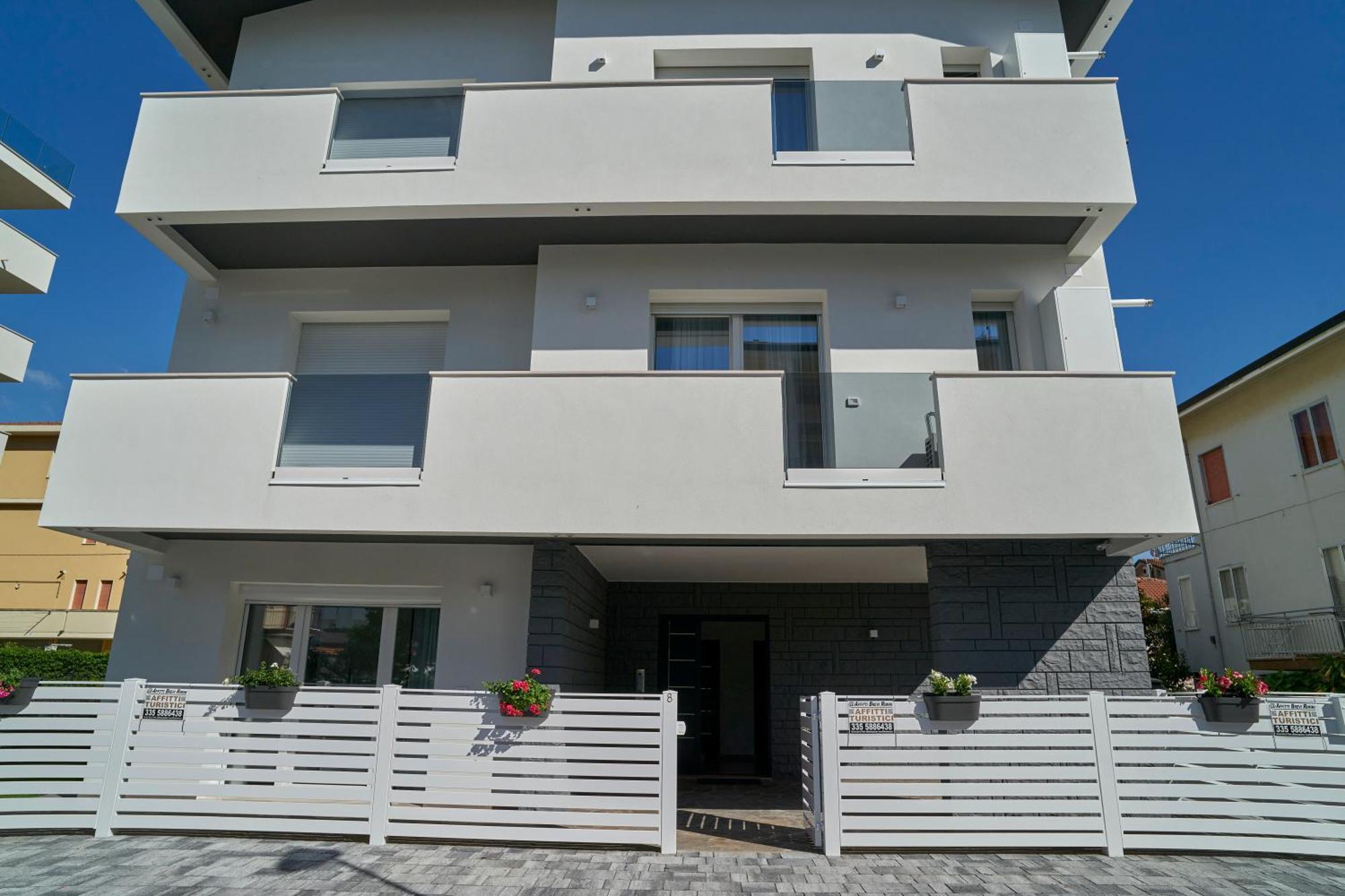 Villa Borghesi Suites Fronte Mare Ρίμινι Εξωτερικό φωτογραφία